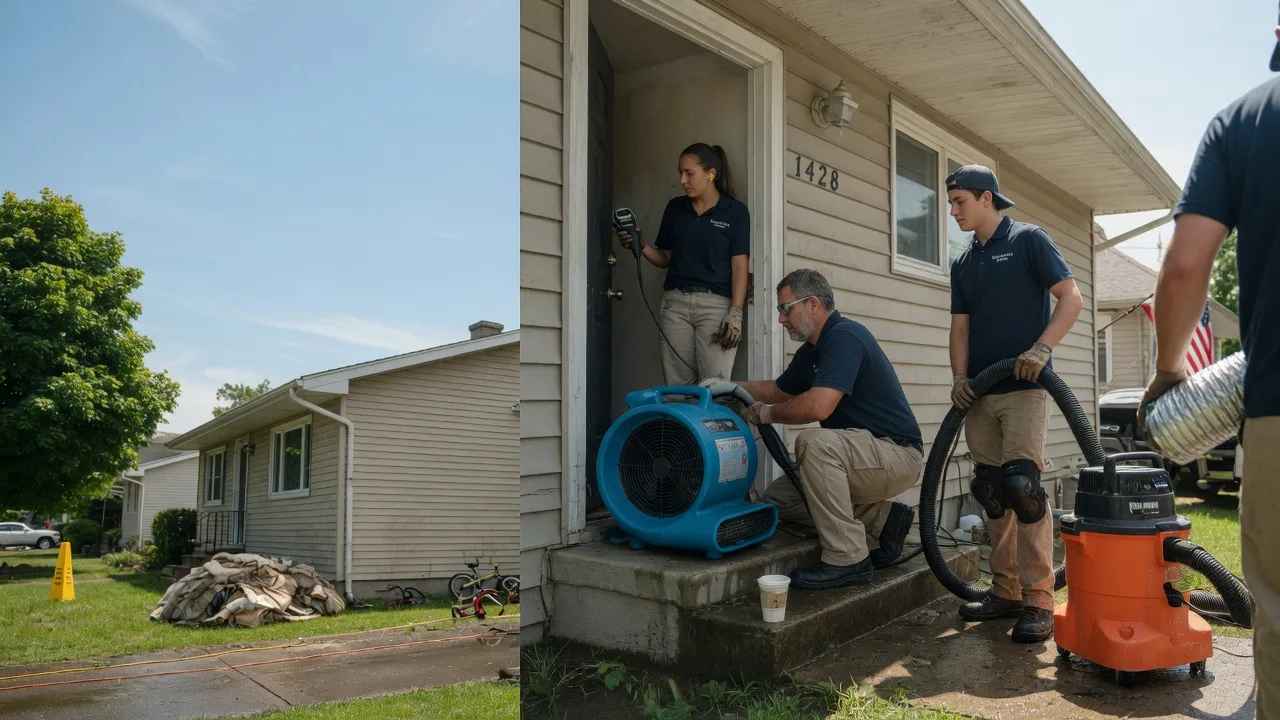 Water Damage Restoration in Ecru, MS near me